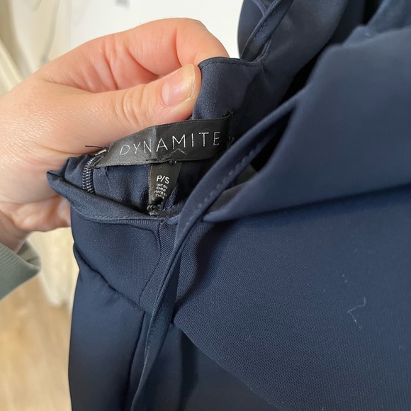 Dynamite Navy Jumpsuit - Picture 4 of 7